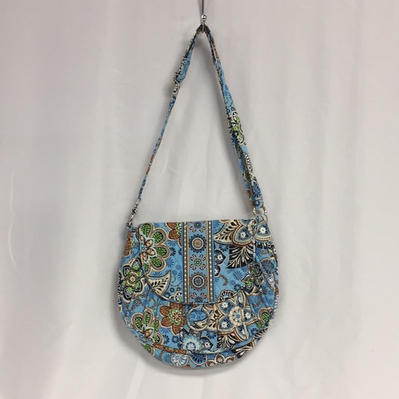 Vera Bradley Handbags - Bali Blue Vera Bradley Shoulder Bag
